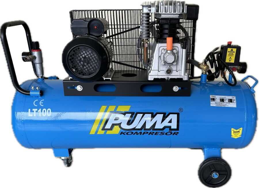 PİSTONLU KOMPRESÖR - 100 Lt - 3 HP - 8 Bar